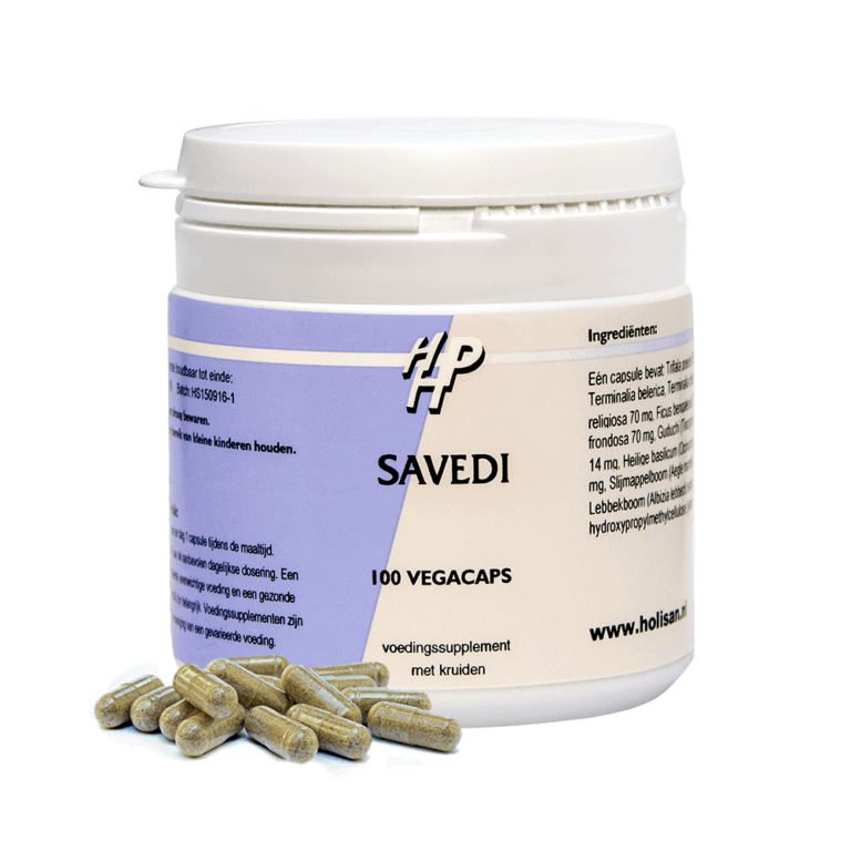 Savedi - 100 plantaardige capsules