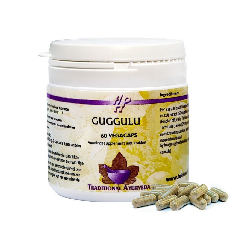 Guggulu - 60 plantaardige capsules