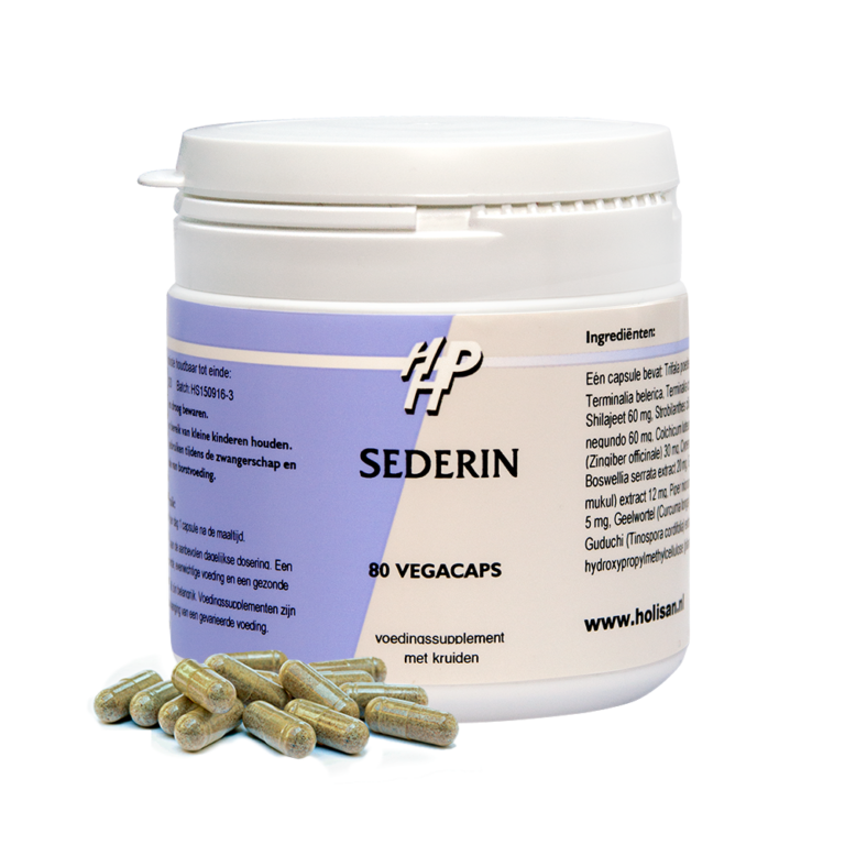 Sederin - 80 plantaardige capsules
