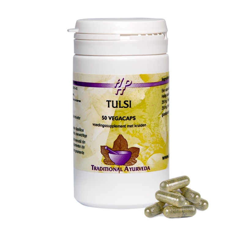 Tulsi - 50 plantaardige capsules